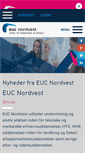Mobile Screenshot of eucnordvest.dk